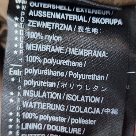 BURTON Dutchess Insulated Brown Tone On Tone Plaid Snowboard Jacket M - Picture 15 of 16